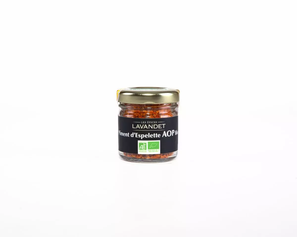 Piment d'Espelette AOP Bio Luberon Gourmet
