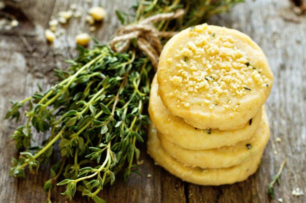 Sablés au parmesan relevé au Sel au Piment d'Espelette